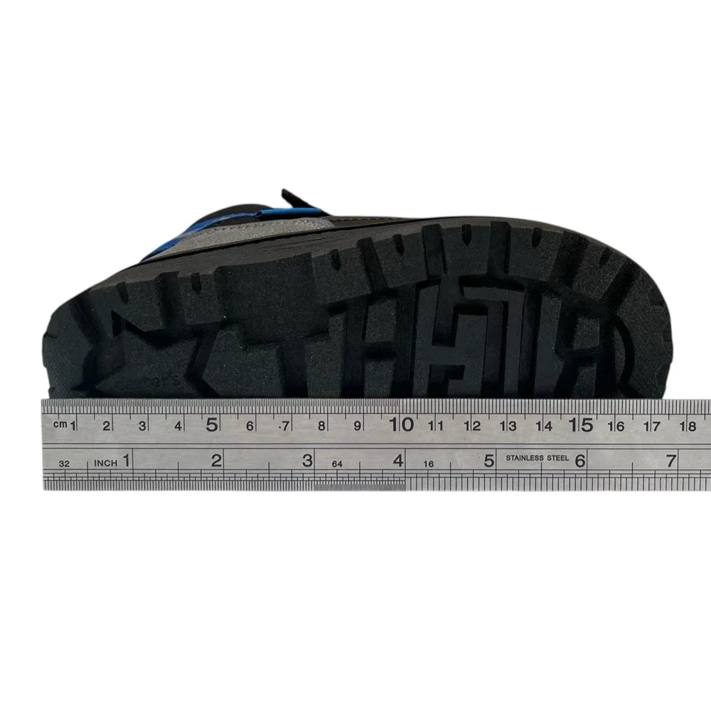 Carter's Toddler Boys Slip-on Athletic Ankle Booties Size 9 Black Blue Gray
